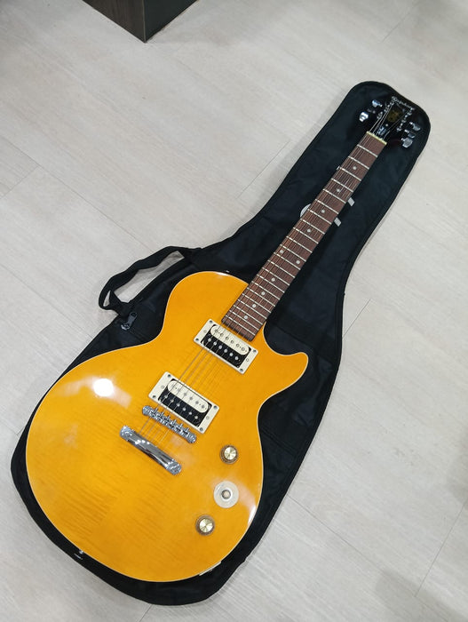 [SN 24031312375] CERTIFIED USED Epiphone Slash "AFD" Les Paul Special-II Outfit Electric Guitar - Appetite Amber