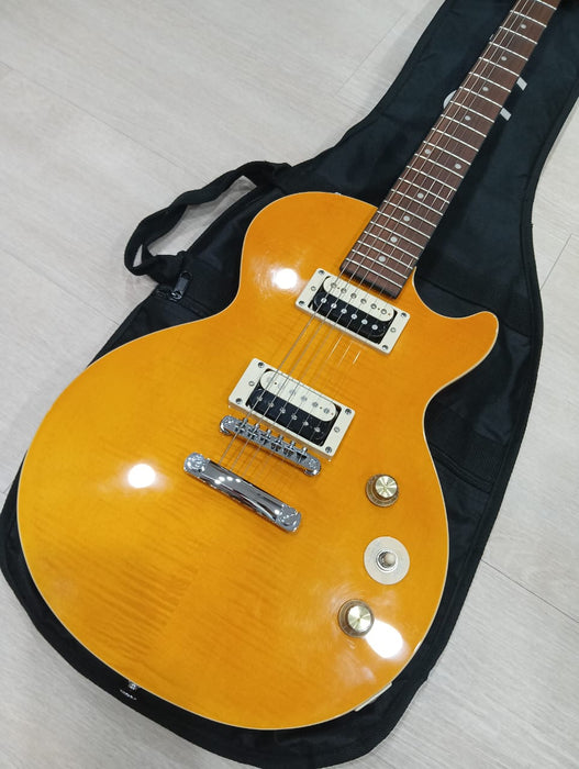 [SN 24031312375] CERTIFIED USED Epiphone Slash "AFD" Les Paul Special-II Outfit Electric Guitar - Appetite Amber