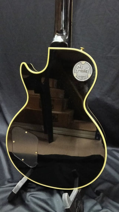 [SN 409238] CERTIFIED USED GIBSON 1968 LES PAUL CUSTOM REISSUE ELECTRIC GUITAR - EBONY