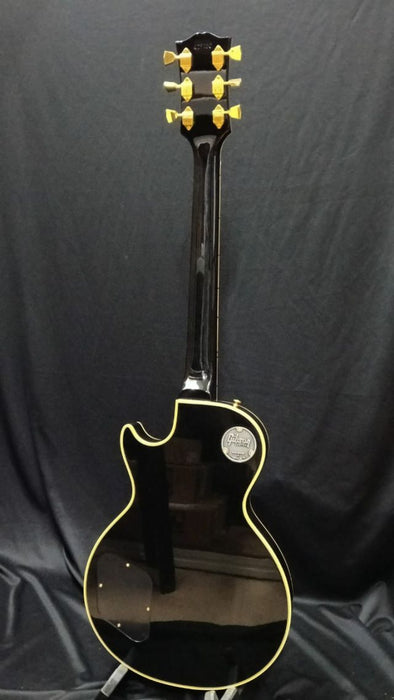 [SN 409238] CERTIFIED USED GIBSON 1968 LES PAUL CUSTOM REISSUE ELECTRIC GUITAR - EBONY