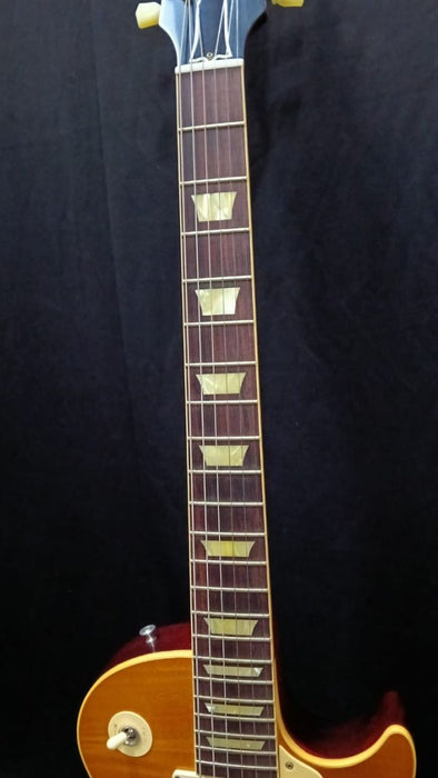 [SN 941037] CERTIFIED USED GIBSON 1959 LES PAUL STANDARD REISSUE VOS ELECTRIC GUITAR - DIRTY LEMON
