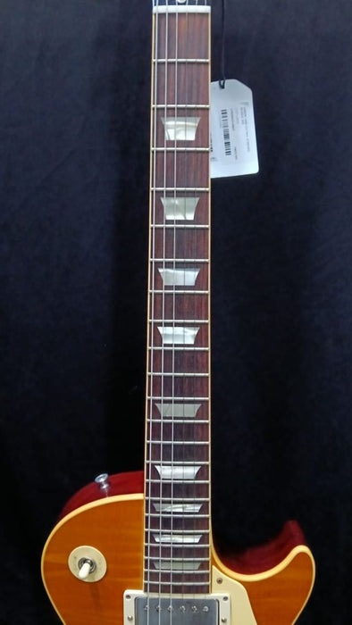 [SN 941063] CERTIFIED USED GIBSON 1959 LES PAUL STANDARD REISSUE VOS ELECTRIC GUITAR - DIRTY LEMON