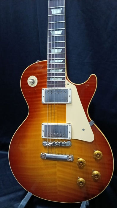 [SN 94826] CERTIFIED USED GIBSON 1959 LES PAUL STANDARD REISSUE VOS ELECTRIC GUITAR - ICED TEA BURST