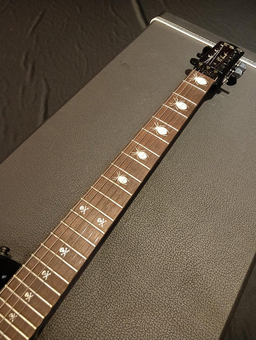 [SN E8460222] Certified Used ESP 30th Anniversary Kirk Hammett KH-3 Spider - Black with Spider Graphic