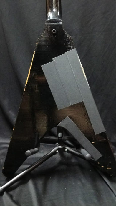 [SN KH082] CERTIFIED USED GIBSON CUSTOM KIRK HAMMETT 1979 FLYING V SOLIDBODY ELECTRIC GUITAR - EBONY