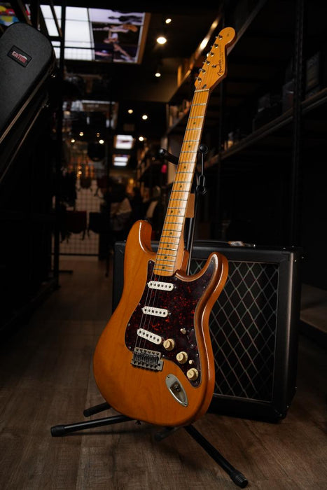 [SN MN8118654] Fender Deluxe Series Stratocaster 1998 MIM - Natural