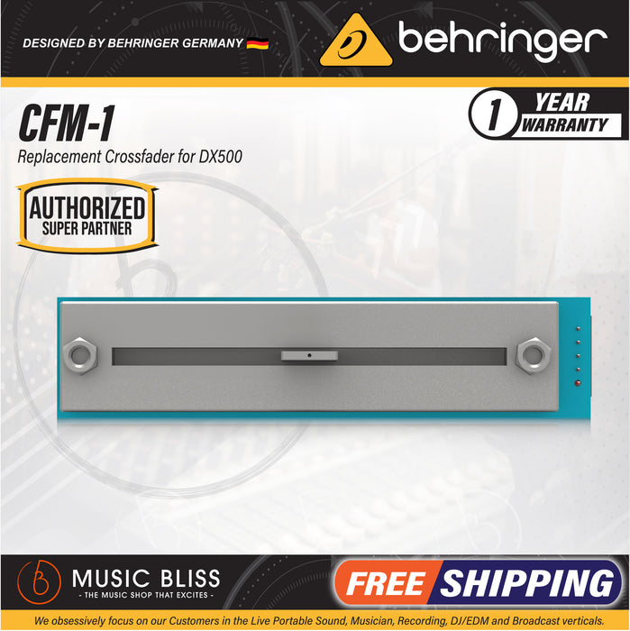 Modular Crossfader Behringer UltraGlide Crossfader Module CFM-1 - Replacement Crossfader ...