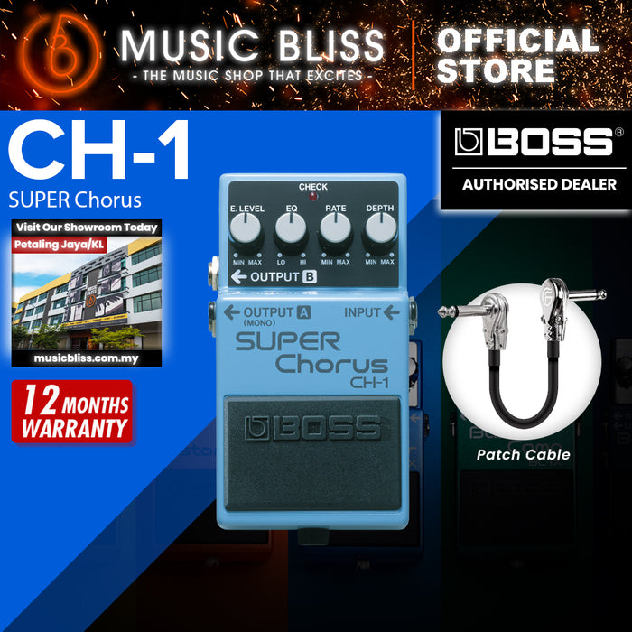 Boss CH-1 Super Chorus Guitar Effects Pedal