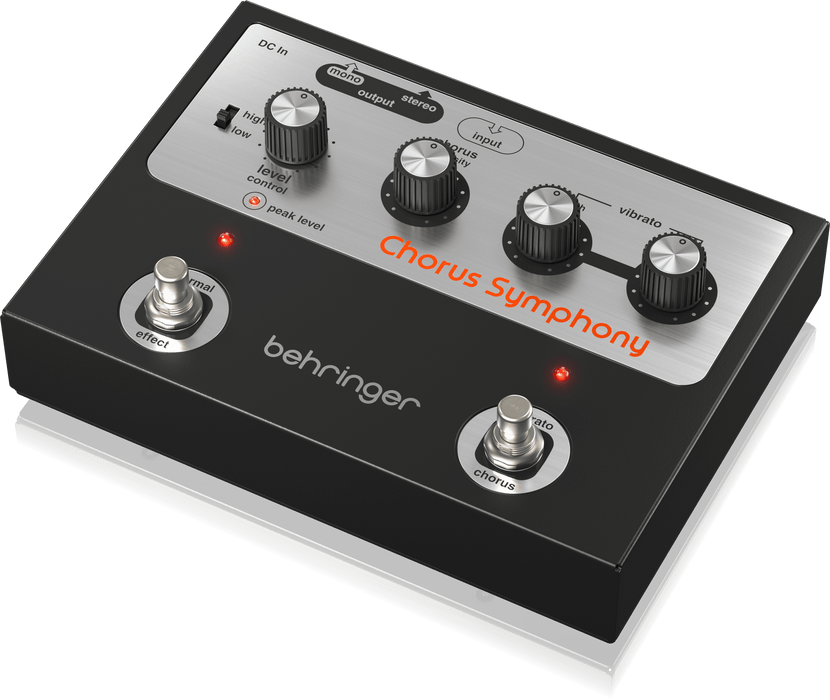 Behringer Chorus Symphony Chorus and Vibrato Guitar Pedal