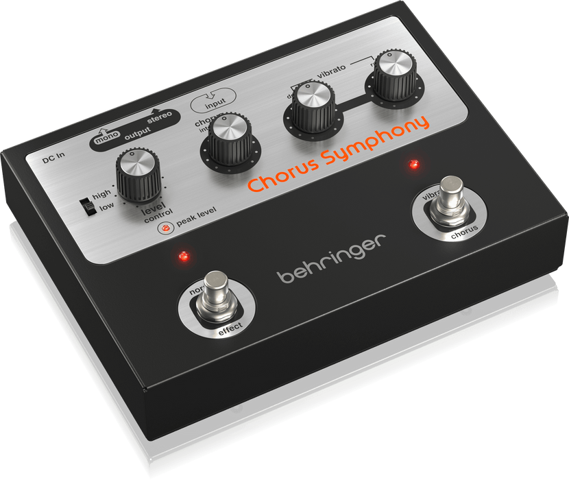Behringer Chorus Symphony Chorus and Vibrato Guitar Pedal
