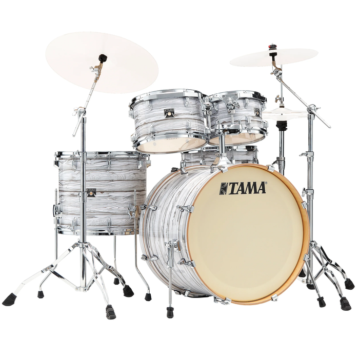 Tama Superstar Classic 5-piece Shell Pack - 22 Inch Bass Drum - Ice Ash Wrap