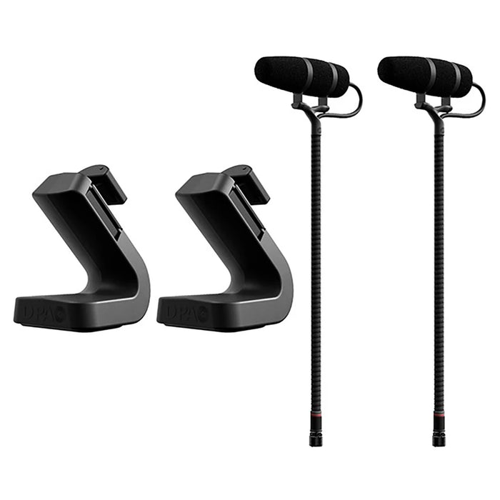 DPA Microphones CORE+ 4099P Instrument Microphone Stereo Kit with Piano Magnet Clip