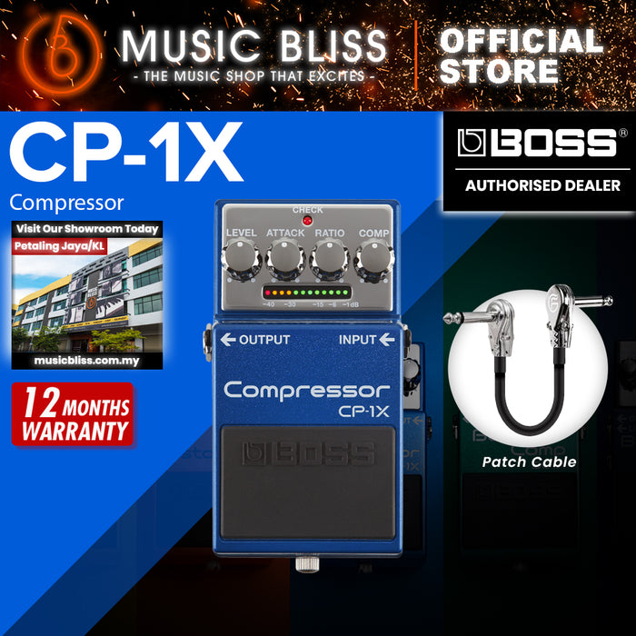 Boss CP-1X Compressor Guitar Effects Pedal