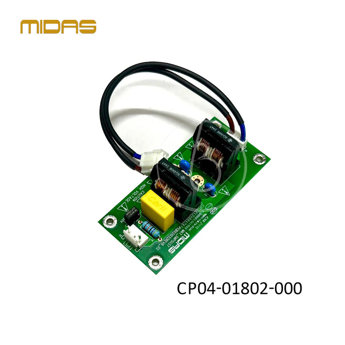 M32-PCBA; Power Supply; 2; Mains Filter PCB (Spare Parts for Midas)