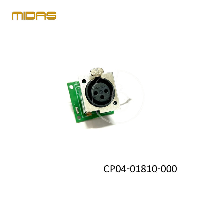 M32-PCBA; Input; 10; TBMJACK (Spare Parts for Midas)