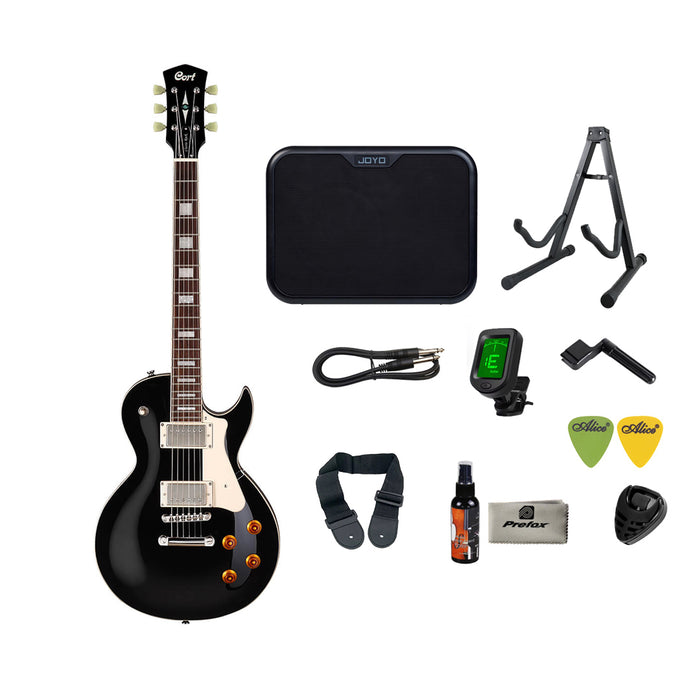 Cort CR200 Electric Guitar with Bag - Black