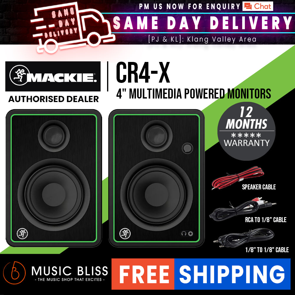 Multimedia Monitors Cr4 Speakers Mackie CR4-X 4
