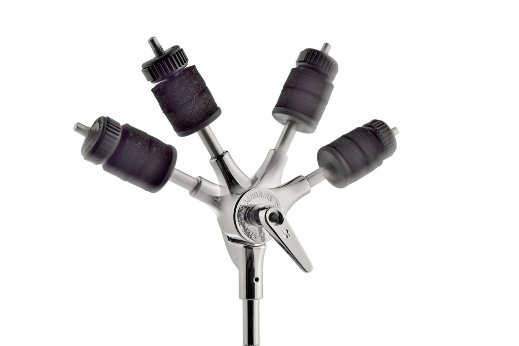 Sonor CTS 4000 Cymbal Tom Stand, Double Braced, Gearless Cymbal Tilter, Retractable Boom, Omni-Ball Tom Arm