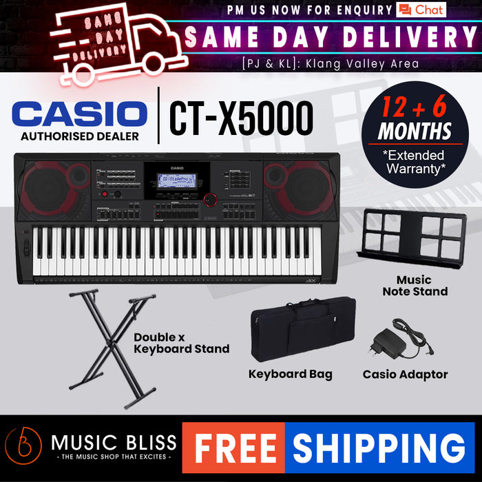 Casio keyboard ct x5000 online