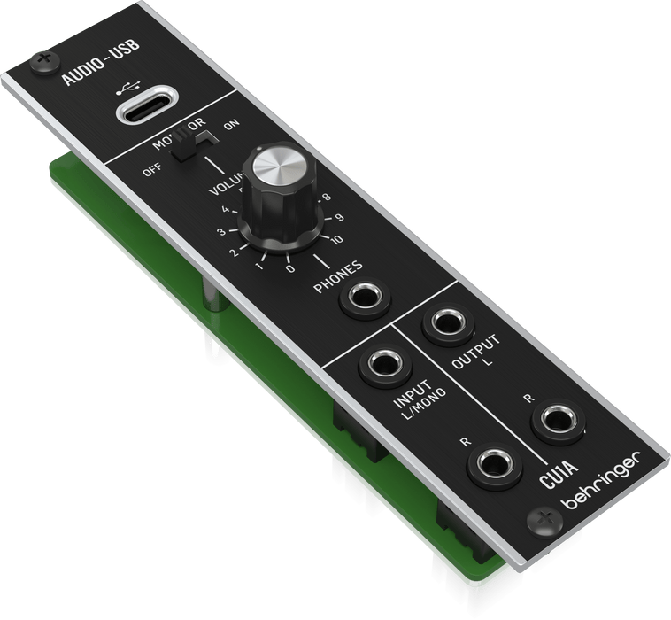 Behringer CU1A 2-in/2-out Eurorack USB/Audio Interface - Music Bliss Malaysia