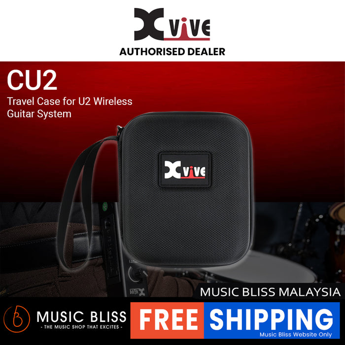 Xvive CU2 Travel Hard Case for U2 Wireless Guitar System