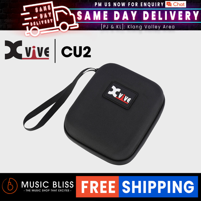 Xvive CU2 Travel Case for U2 Wireless Guitar System - Music Bliss Malaysia