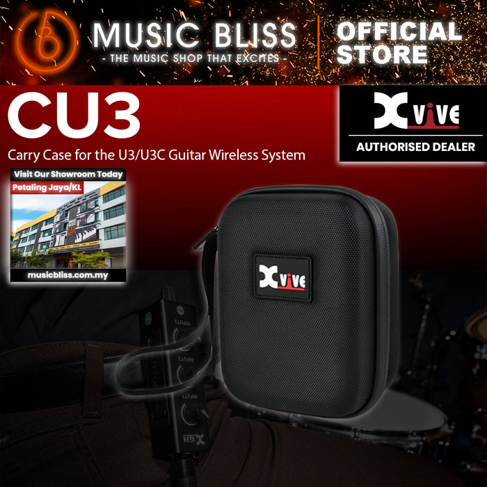Xvive CU3 Travel Hard Case for U3/U3C Wireless Microphone System