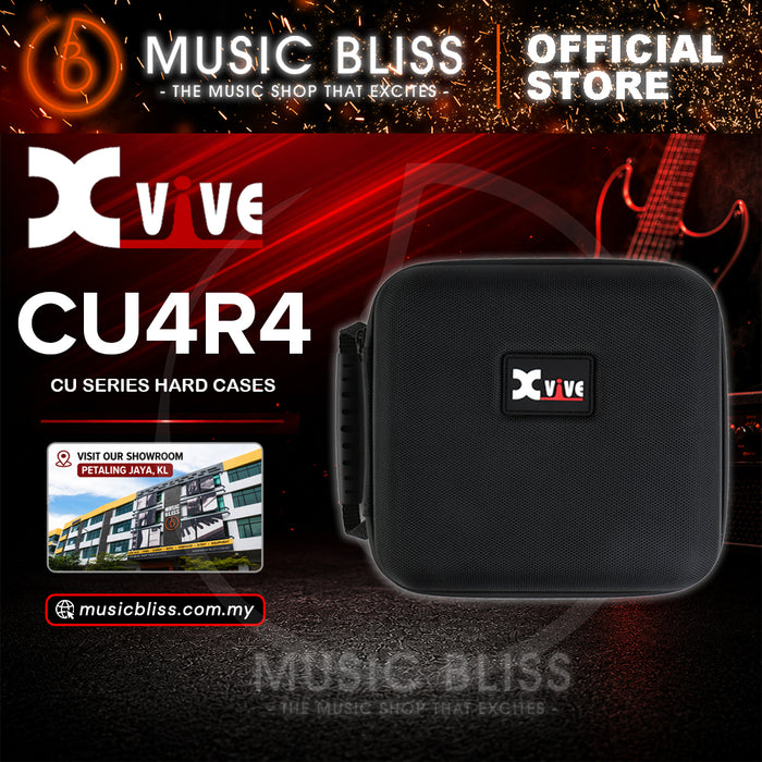 Xvive CU4R4 Travel Hard Case for U4R4 Wireless In-Ear Monitoring System