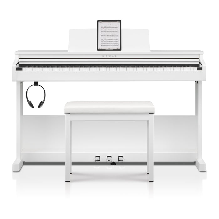 Kawai CX102 Digital Piano - Embossed White