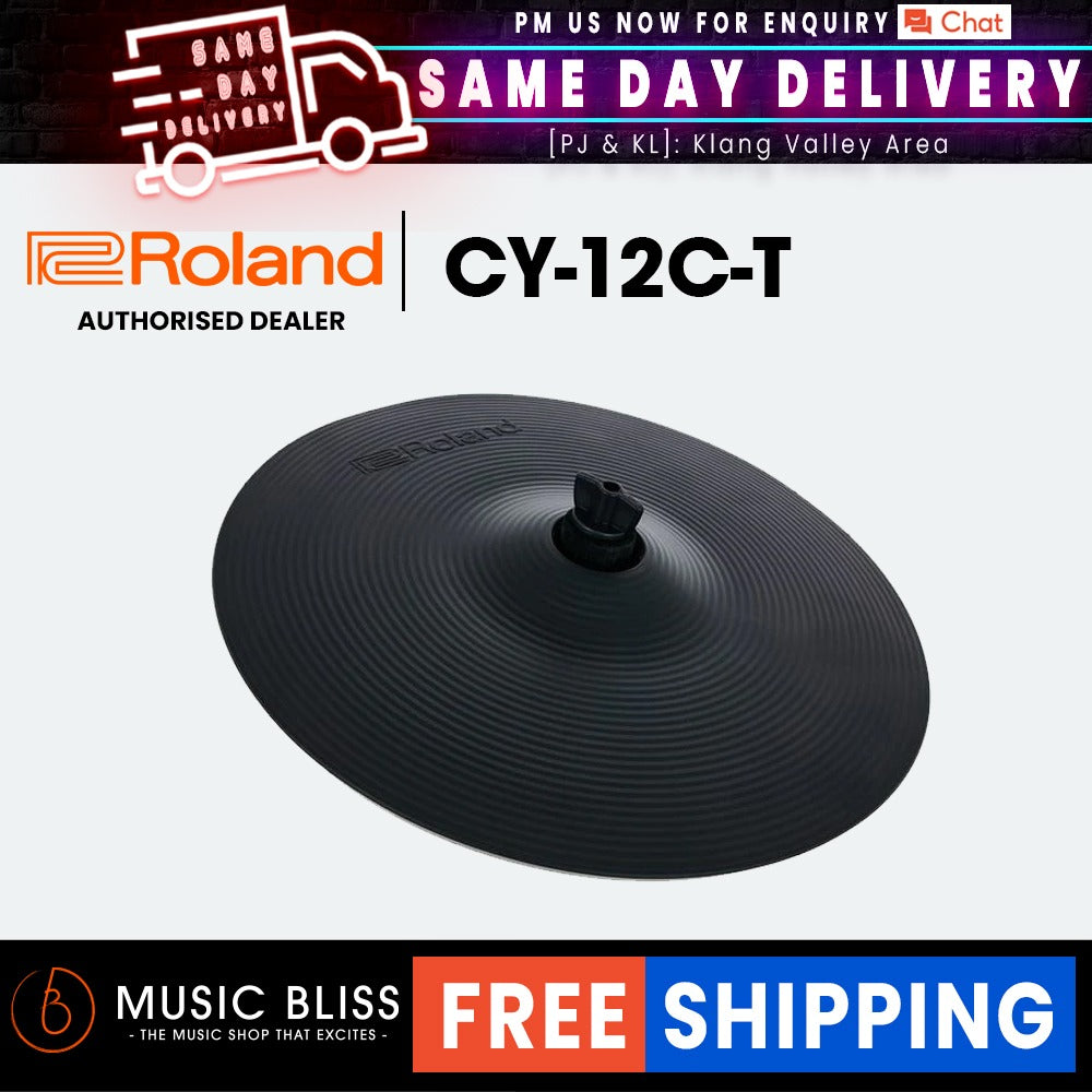 Roland CY-12C Crash Cymbal (usagé - Foto 5