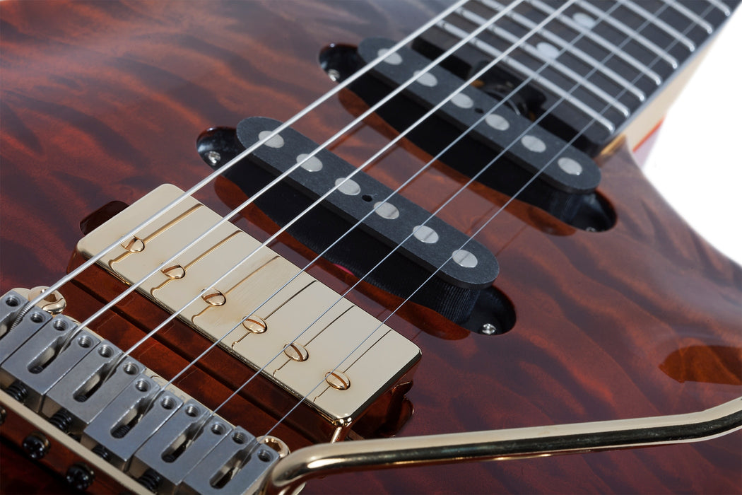 Schecter California Classic Electric Guitar - Bengal Fade