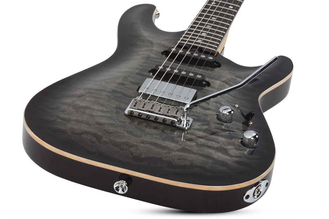 Schecter California Classic Electric Guitar - Satin Charcoal Burst