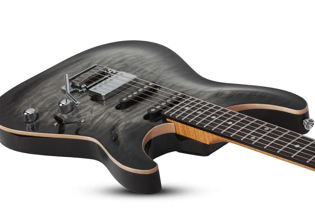 Schecter California Classic Electric Guitar - Satin Charcoal Burst