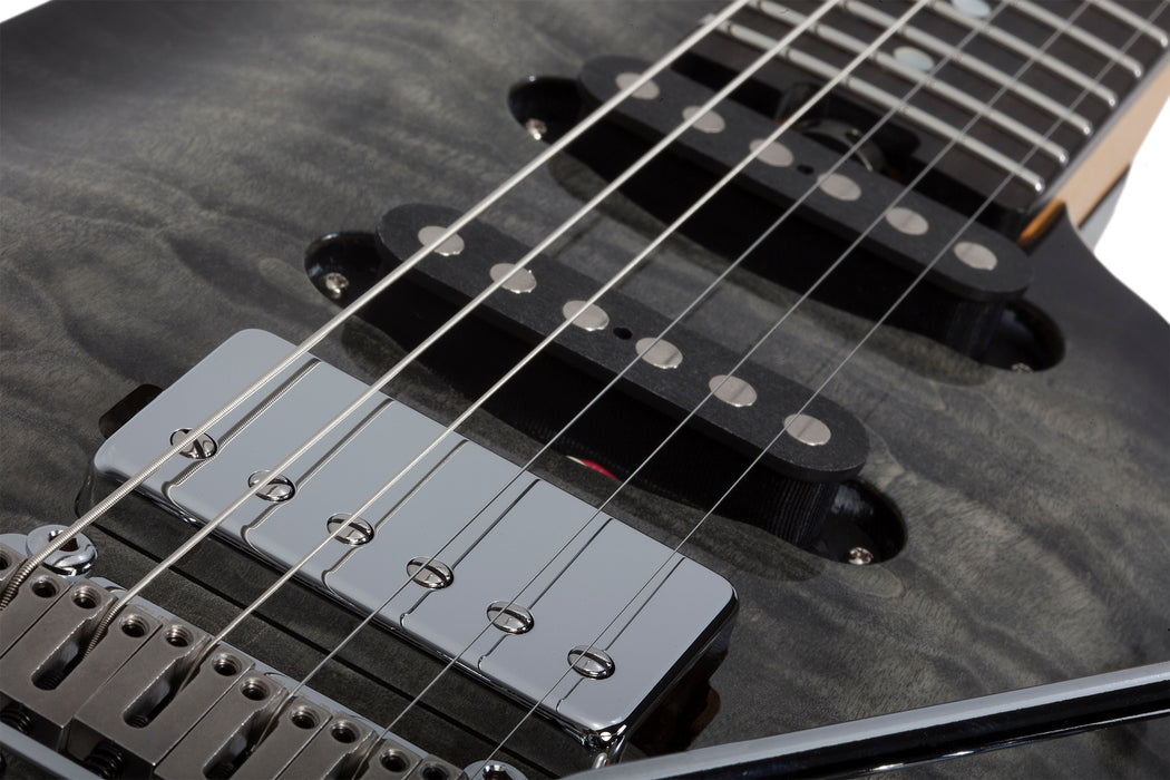 Schecter California Classic Electric Guitar - Satin Charcoal Burst
