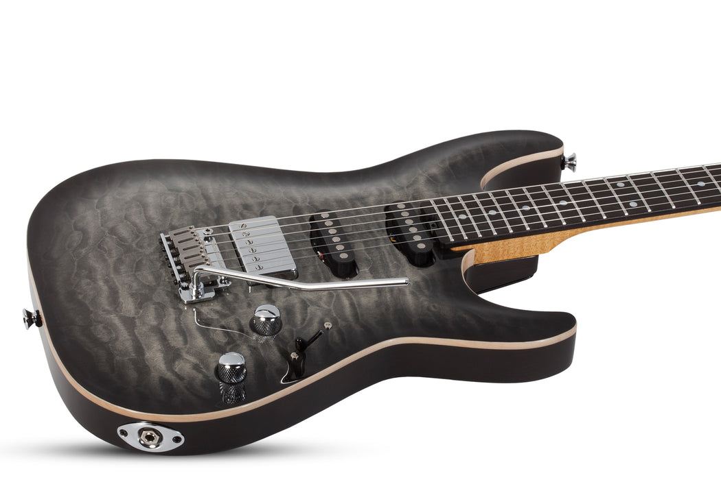 Schecter California Classic Electric Guitar - Satin Charcoal Burst