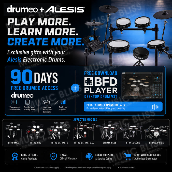 Alesis Nitro Ultimate XL Electronic Drum Set