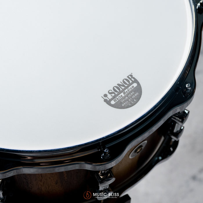 Sonor SQ2 Maple 14x6.5 Snare Drum - African Marble Veneer Semi Gloss