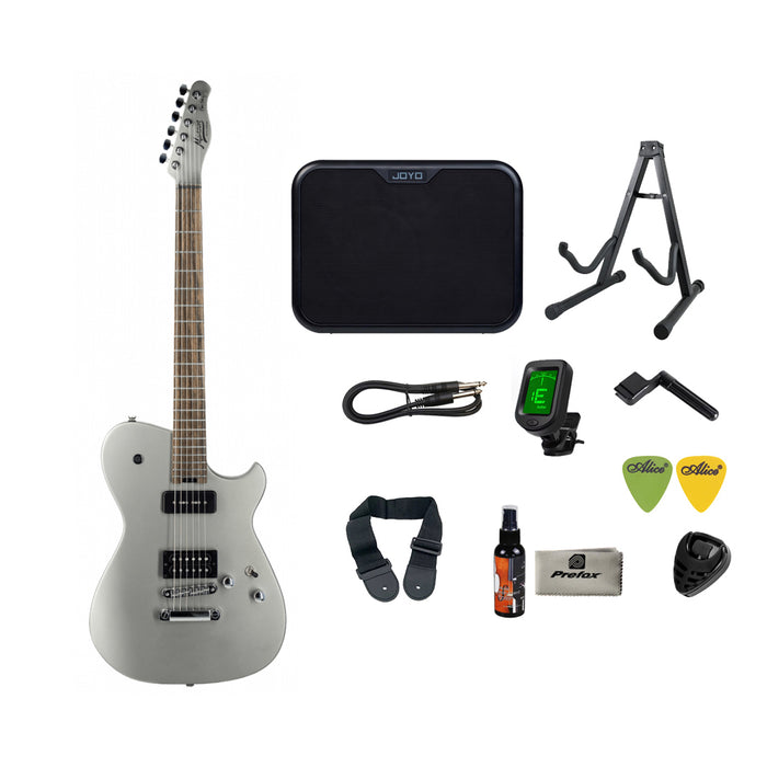 Cort MBM-2 Meta Series Matt Bellamy Signature Electric Guitar with Gigbag - Starlight Silver