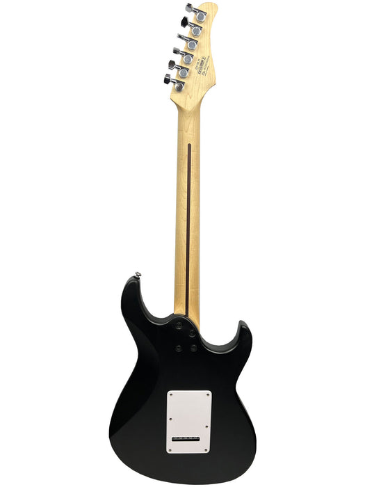 Cort G110 Left-Handed Electric Guitar with Bag - Open Pore Black - Music Bliss Malaysia