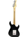Cort G110 Left-Handed Electric Guitar with Bag - Open Pore Black - Music Bliss Malaysia