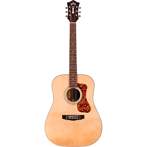 Guild D-140 Acoustic Guitar with Gig Bag - Solid Spruce Top, Solid Mahogany Back & Sides
