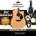 KEPMA D1C Dreadnought Acoustic Guitar - Natural Matt - Music Bliss Malaysia