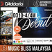 D'addario D310 4/4M Solid Steel Core Medium Tension Violin String Set For 4/4 Violin - Music Bliss Malaysia