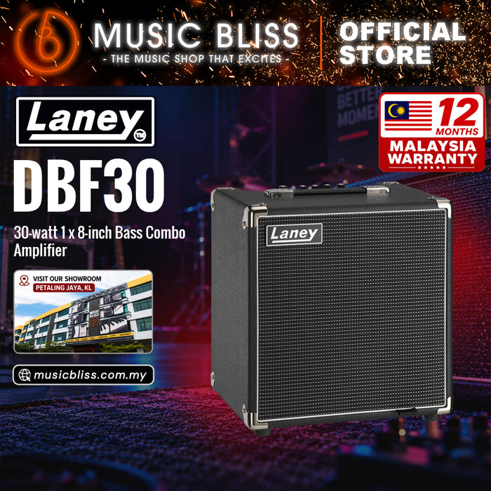 Laney DBF30 30-watt Digbeth Foundry 1x8" Bass Guitar Combo Amp