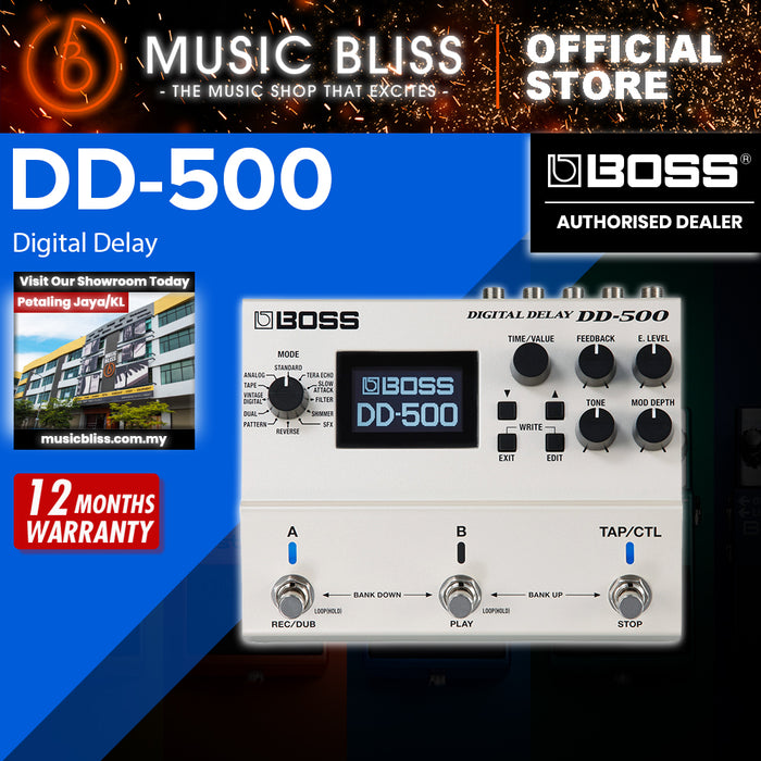 Boss DD-500 Digital Delay Pedal