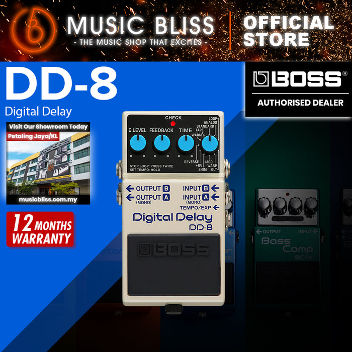 Boss DD-8 Digital Delay Pedal