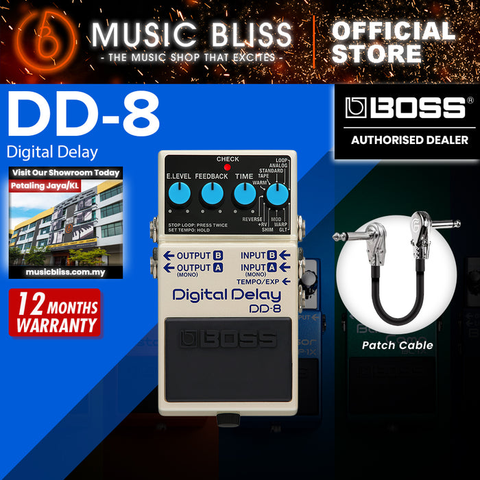 Boss DD-8 Digital Delay Pedal
