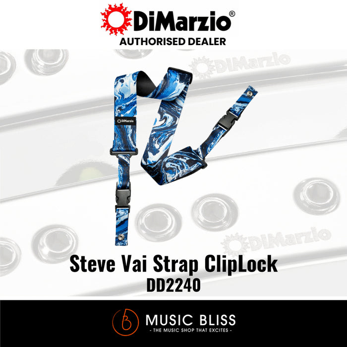 DiMarzio DD2240 Steve Vai Strap ClipLock Strap - Music Bliss Malaysia