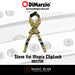 DiMarzio DD2250 Steve Vai Utopia ClipLock Strap - Black Gold - Music Bliss Malaysia