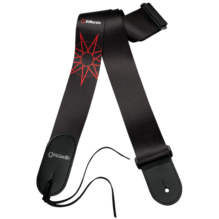 DiMarzio DD3148 Jim Root #4 Standard Guitar Strap - Black - Music Bliss Malaysia